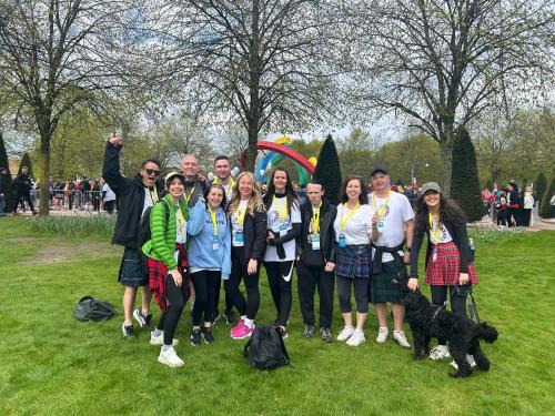 Fortune Works Kiltwalk Team